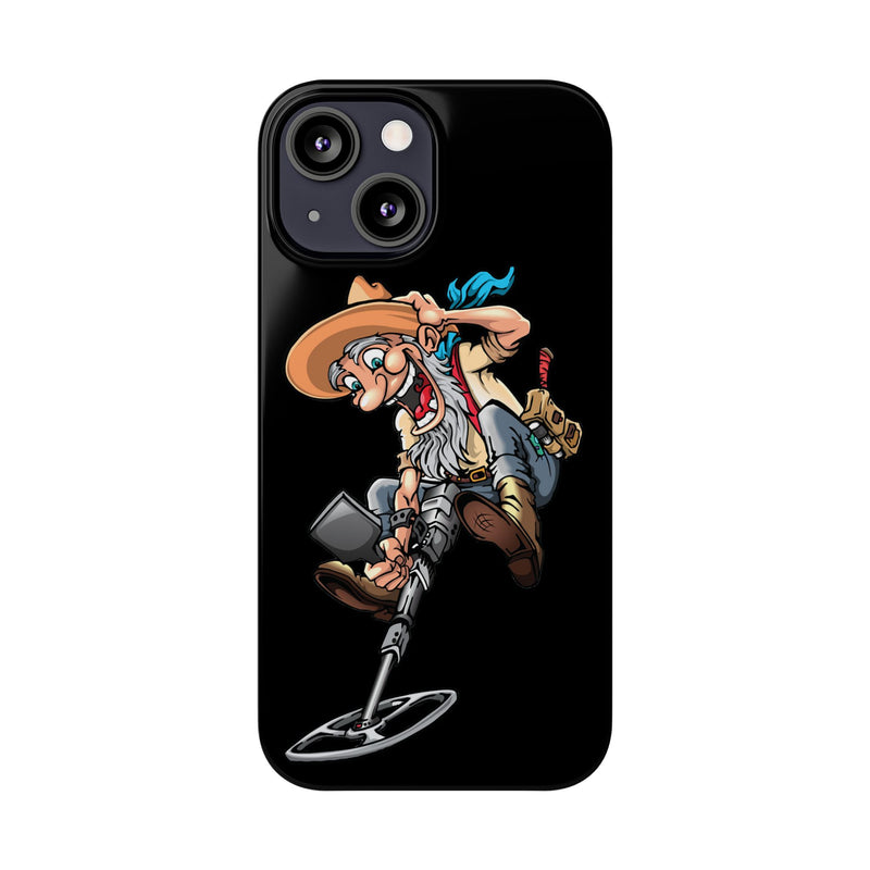 Slim iPhone Black Cases with Prospector image (iPhone 13-16 series)