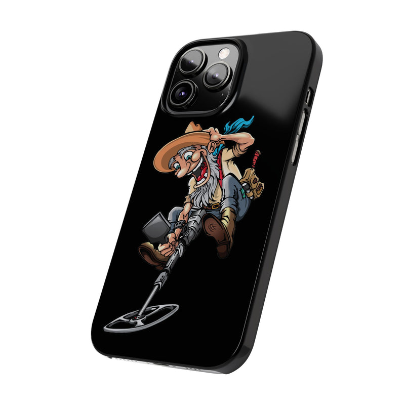 Slim iPhone Black Cases with Prospector image (iPhone 13-16 series)