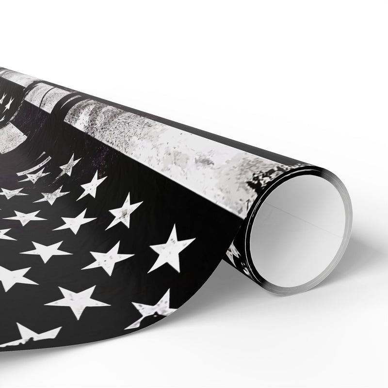 Metal Detector Wrapping Papers American Flag Design - 3-sizes / 2 finishes available  sku 301