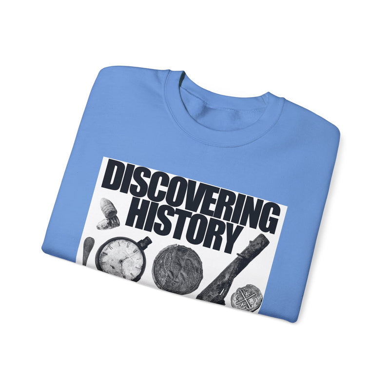 Relic Collection "Discovering History on Swing at a Time:, Heavy Blend Crewneck Sweatshirt - FREE SHIPPING