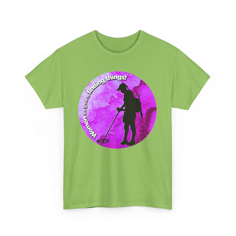 "Woman are great at finding things" Heavyweight T-Shirts - sku: 80