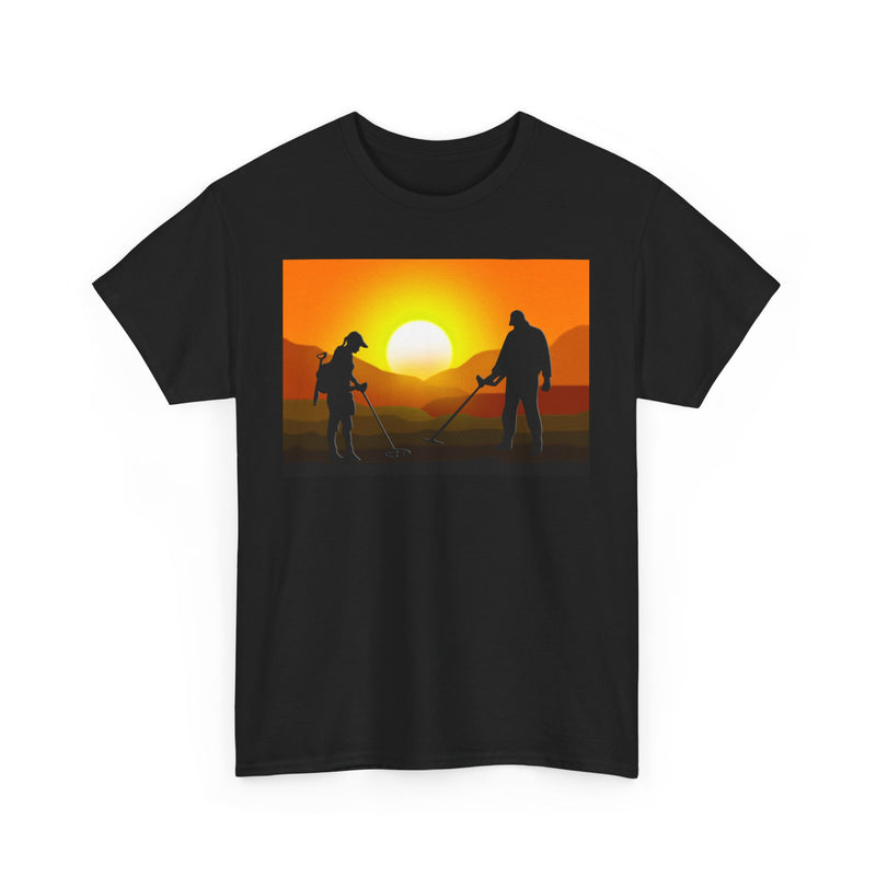 Sunset Detecor Couple heavy weight T-Shirt. sku: 105