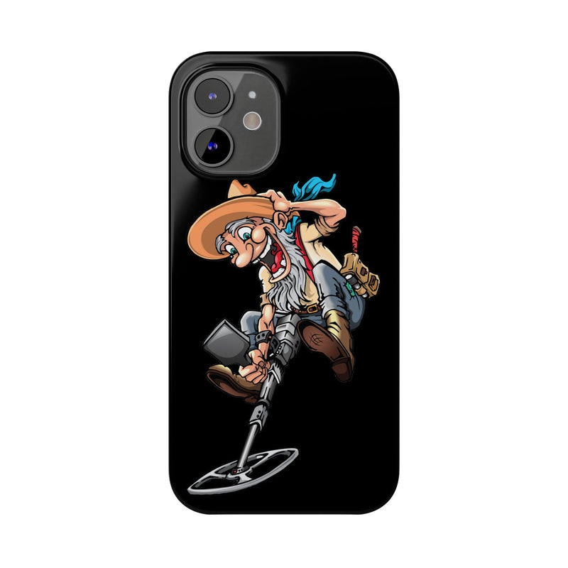 Slim iPhone Black Cases with Prospector image (iPhone 13-16 series)