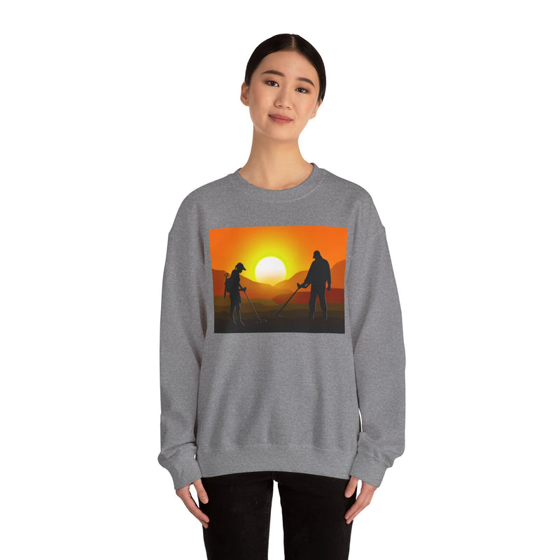 Sunset Detector Couple graphic heavy blend sweatshirt. Sized small to XXXXXL  sku: 121