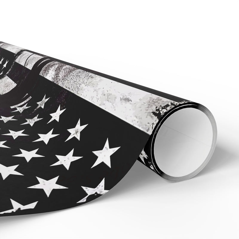 Metal Detector Wrapping Papers American Flag Design - 3-sizes / 2 finishes available  sku 301