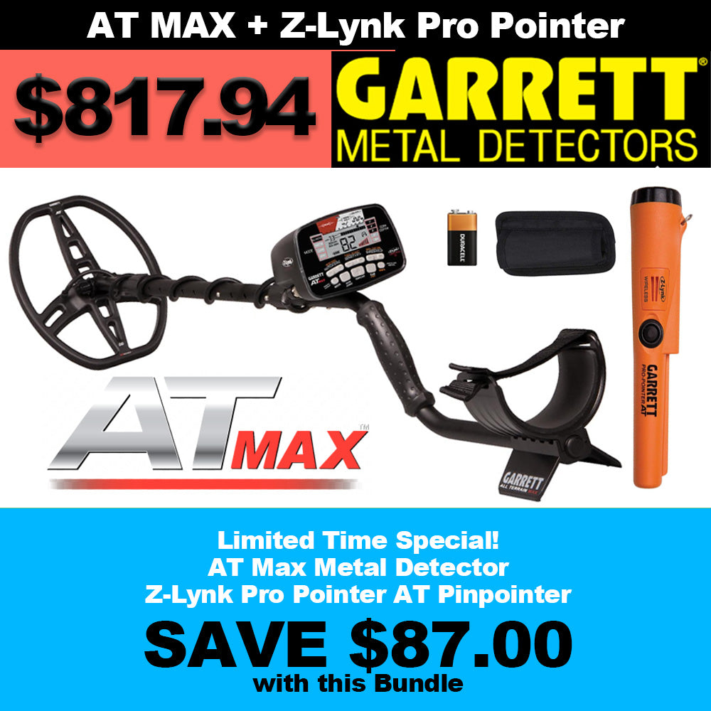 Garrett at MAX Underwater Detector w MS-3, Pro-Pointer at Z-Lynk, Digger ＆ More
