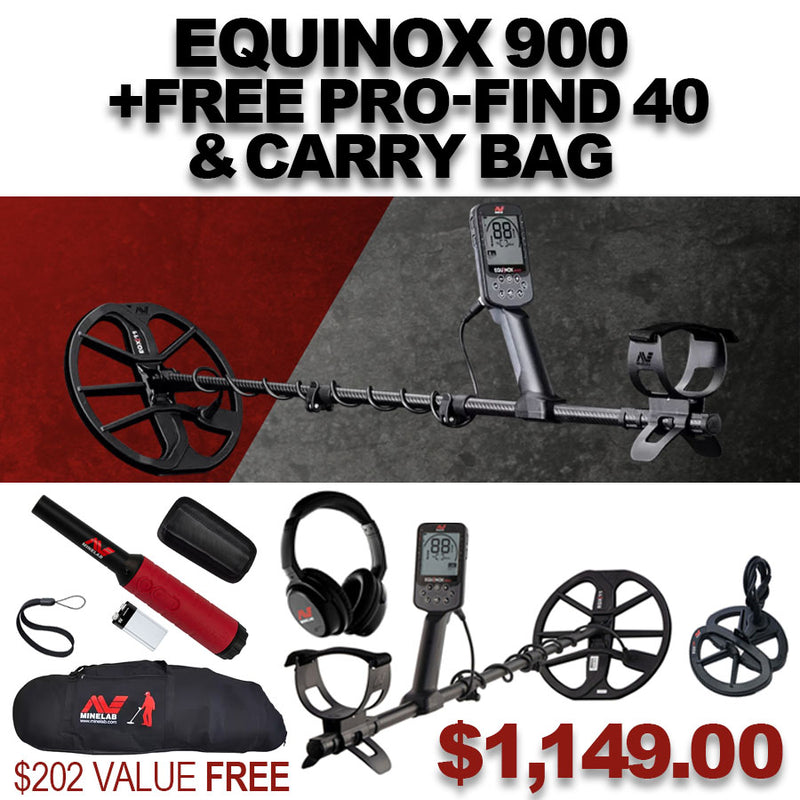 July Special EQUINOX 900 with FREE PRO-FIND 40 & Carry Bag