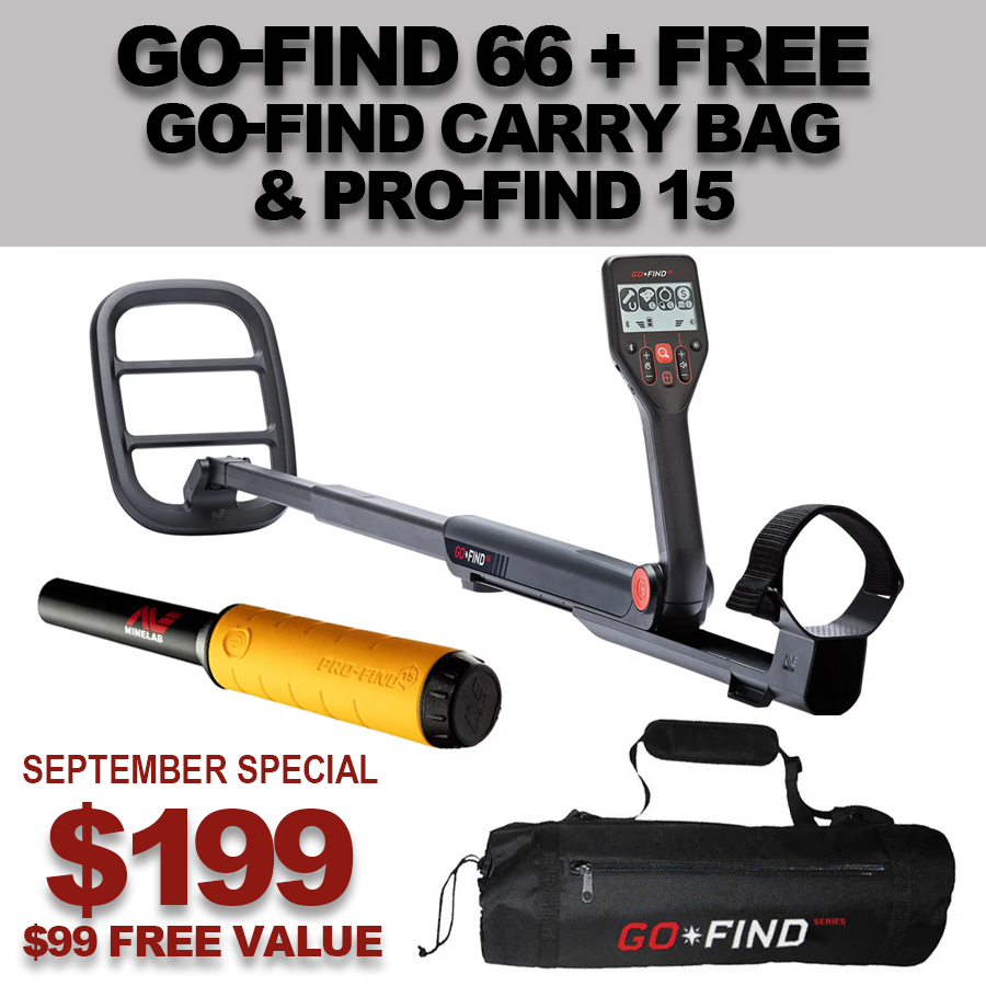 GO-FIND 66 with FREE GO-FIND Carry Bag & PRO-FIND 15