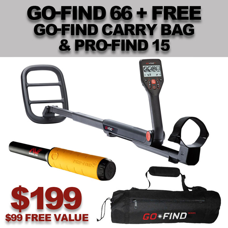 GO-FIND 66 with FREE GO-FIND Carry Bag & PRO-FIND 15