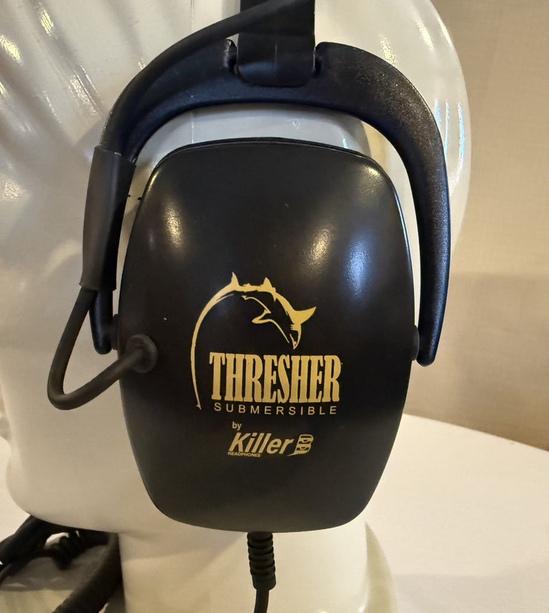 Thresher Submersible Headphones for Minelab Equinox/Manticore/X-Terra Pro and Elite