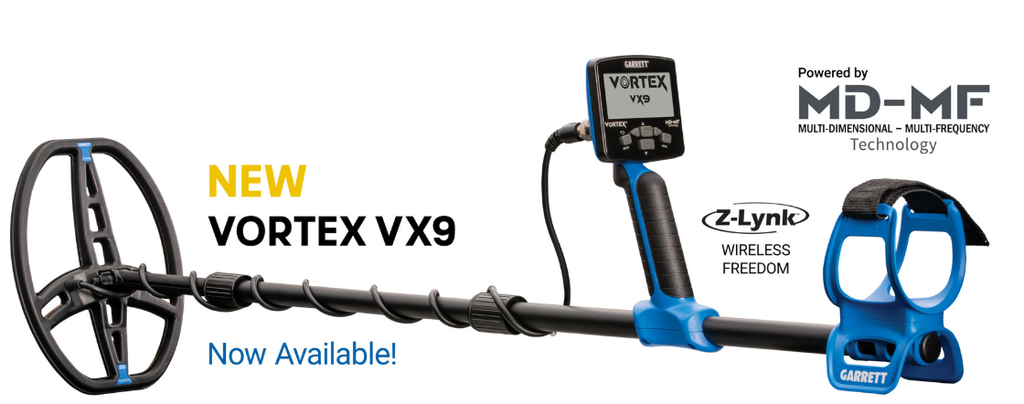 NEW Garrett Vortex VX9: Now in Stock!!!  Shipping December 4th.