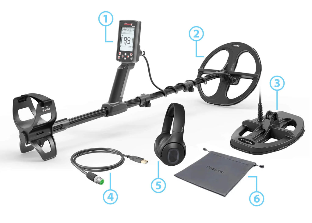 Nokta The Legend 2 Metal Detector with Free Detecto Bag