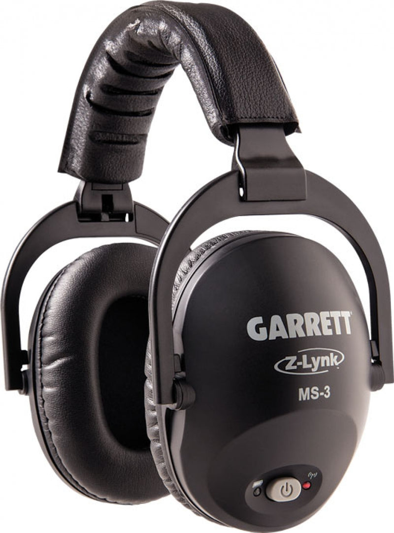 Garrett MS-3 ZLYNNK Wireless Headphones with Built In Receiver